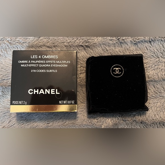 BNIB Chanel Les 4 Ombres Eyeshadow #278 Codes Subtils - Picture 4 of 12